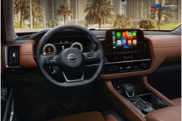 فضای داخلی نیسان Pathfinder مدل 2025 - داشبورد با نمایشگر یکپارچه و امکانات لوکس Bose فضای داخلی نیسان Pathfinder مدل 2025 - داشبورد با نمایشگر یکپارچه و امکانات لوکس Bose