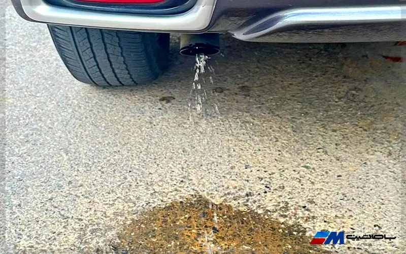دلیل خروج آب از اگزوز چیست؟ نشانه سلامت موتور یا زنگ خطر؟