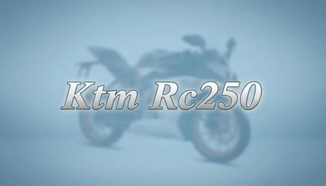 کی تی ام RC 250